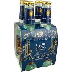 Central Market Club Soda 6.8 oz Bottles