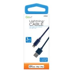 Custom Accessories Goxt Color 1 3ft Lightning Cable