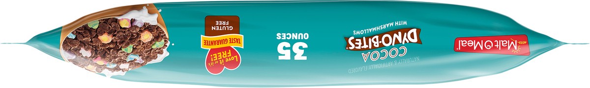slide 7 of 7, Malt-O-Meal Cocoa Dyno Bites with Marshmallows Gluten Free Breakfast Cereal, 35 OZ Bag, 35 oz