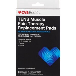 slide 1 of 1, CVS Health Tens Muscle Pain Therapy Replacement Pads, 2 Ct, 2 ct