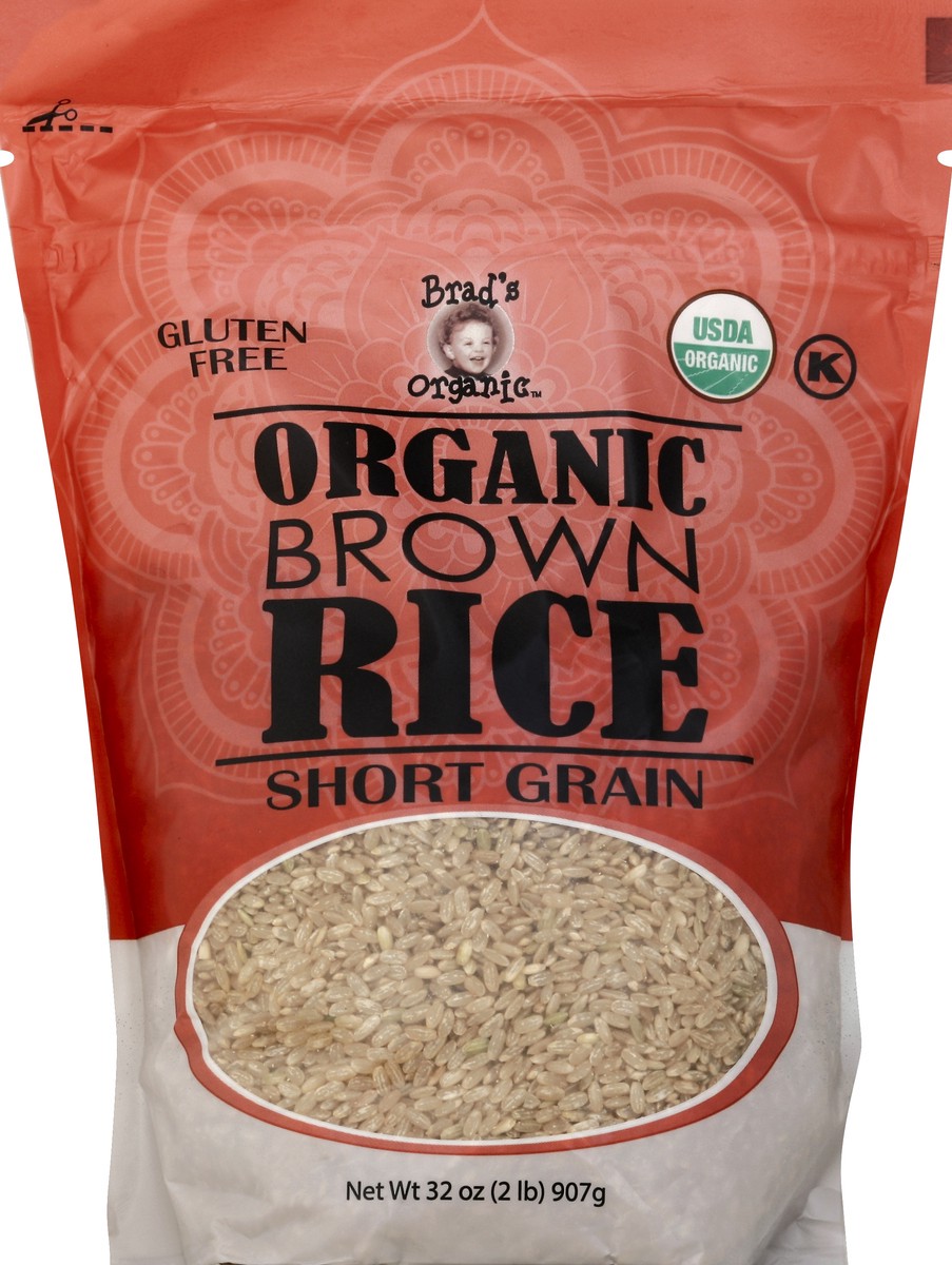 slide 2 of 2, Brad's Organic Brown Rice 32 oz, 32 oz