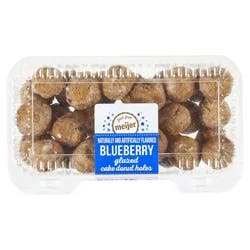 FRESH FROM MEIJER Meijer Cake Donut Hole, Blueberry Glazed, 16 oz