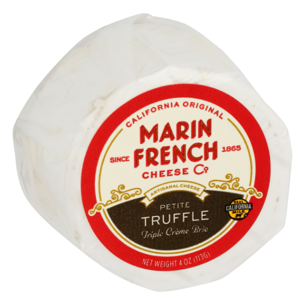 slide 1 of 1, Marin French Cheese Petite Truffle Brie, 4 oz