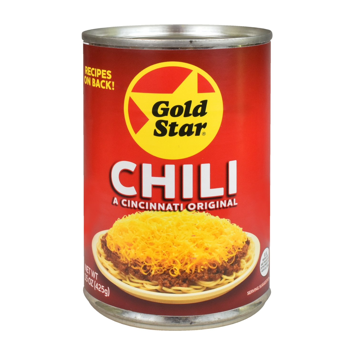 slide 1 of 2, Gold Star Chili, 15 oz