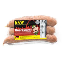 G&W Smoked Knackwurst Links