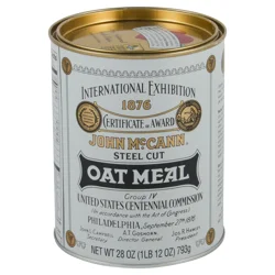 McCann's Imported Steel Cut Irish Oatmeal, Kosher, 28 oz