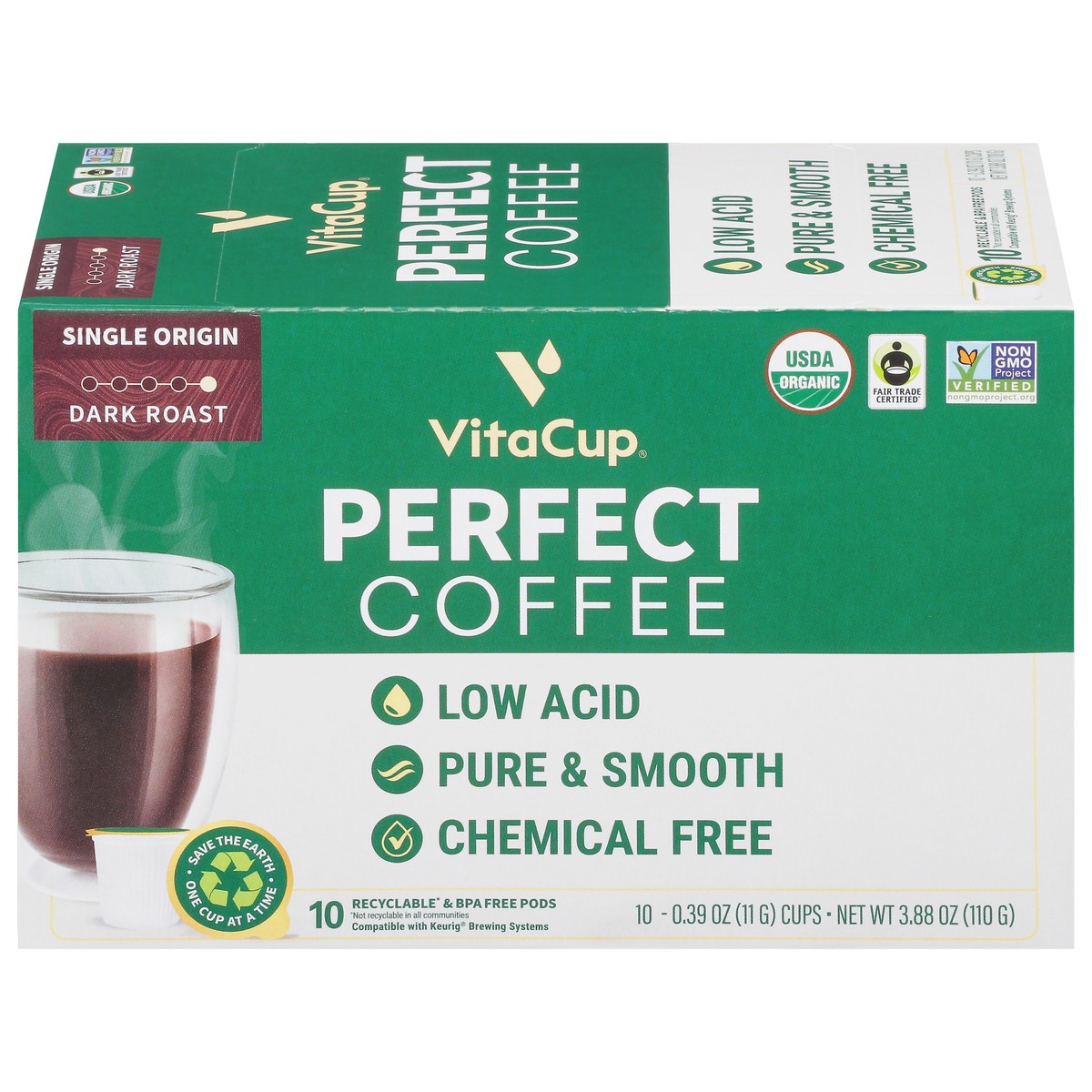 slide 12 of 14, VitaCup Coffee Pods, Perfect Blend - 3.88 oz, 3.88 oz