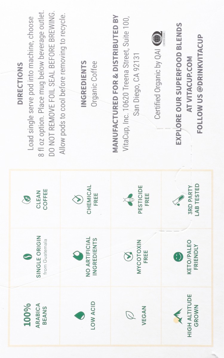 slide 13 of 14, VitaCup Coffee Pods, Perfect Blend - 3.88 oz, 3.88 oz
