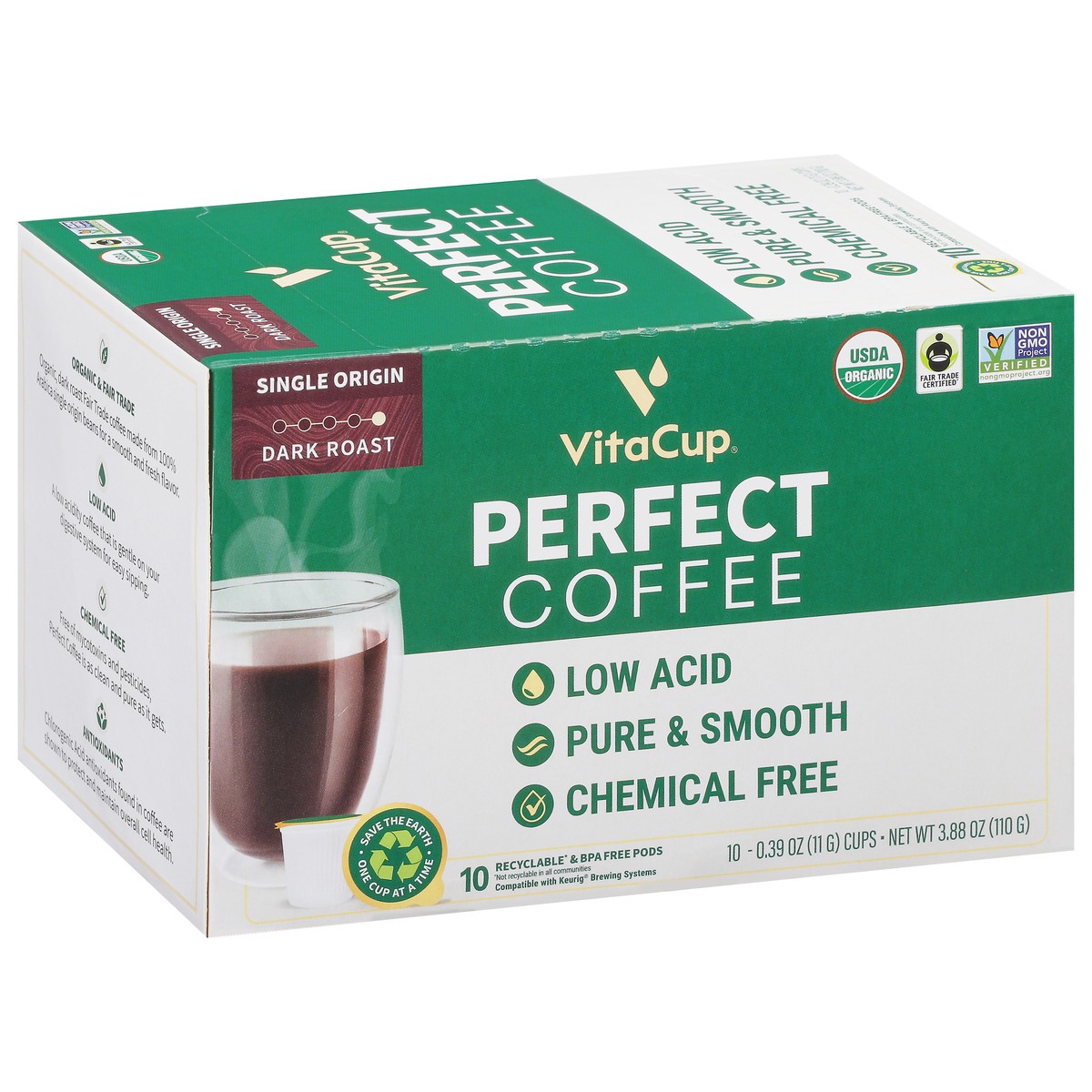 slide 8 of 14, VitaCup Coffee Pods, Perfect Blend - 3.88 oz, 3.88 oz