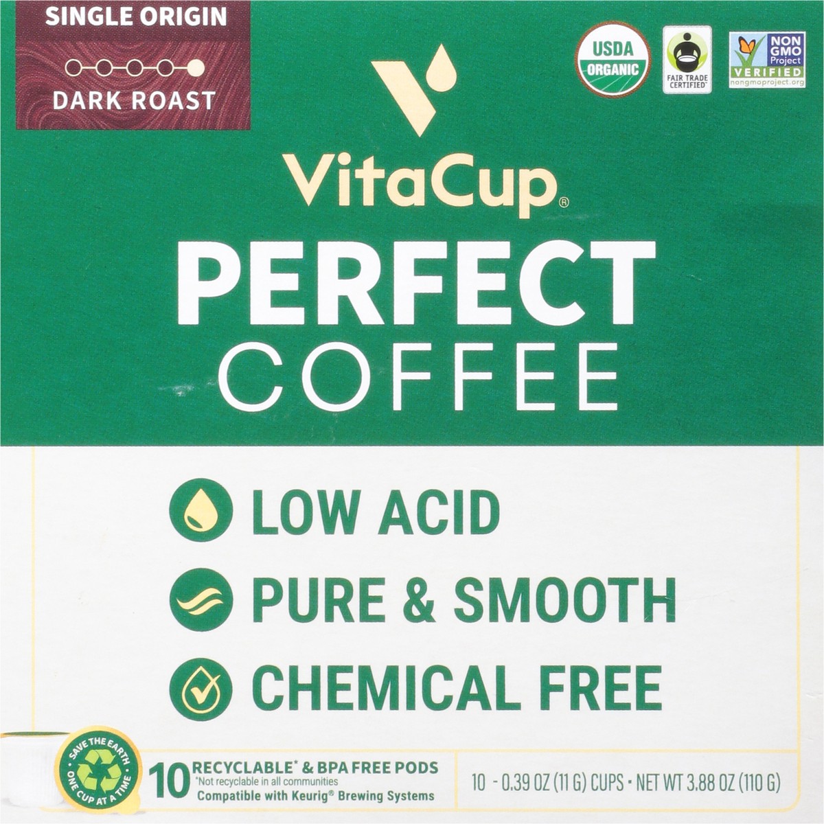 slide 5 of 14, VitaCup Coffee Pods, Perfect Blend - 3.88 oz, 3.88 oz