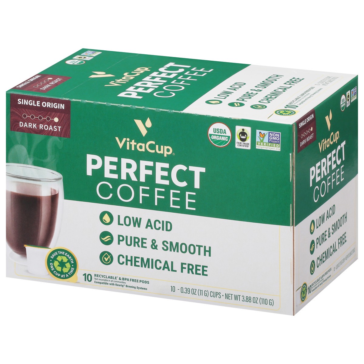 slide 9 of 14, VitaCup Coffee Pods, Perfect Blend - 3.88 oz, 3.88 oz