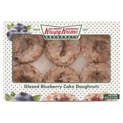 Krispy Kreme Glazed Blueberry Cake Doughnuts