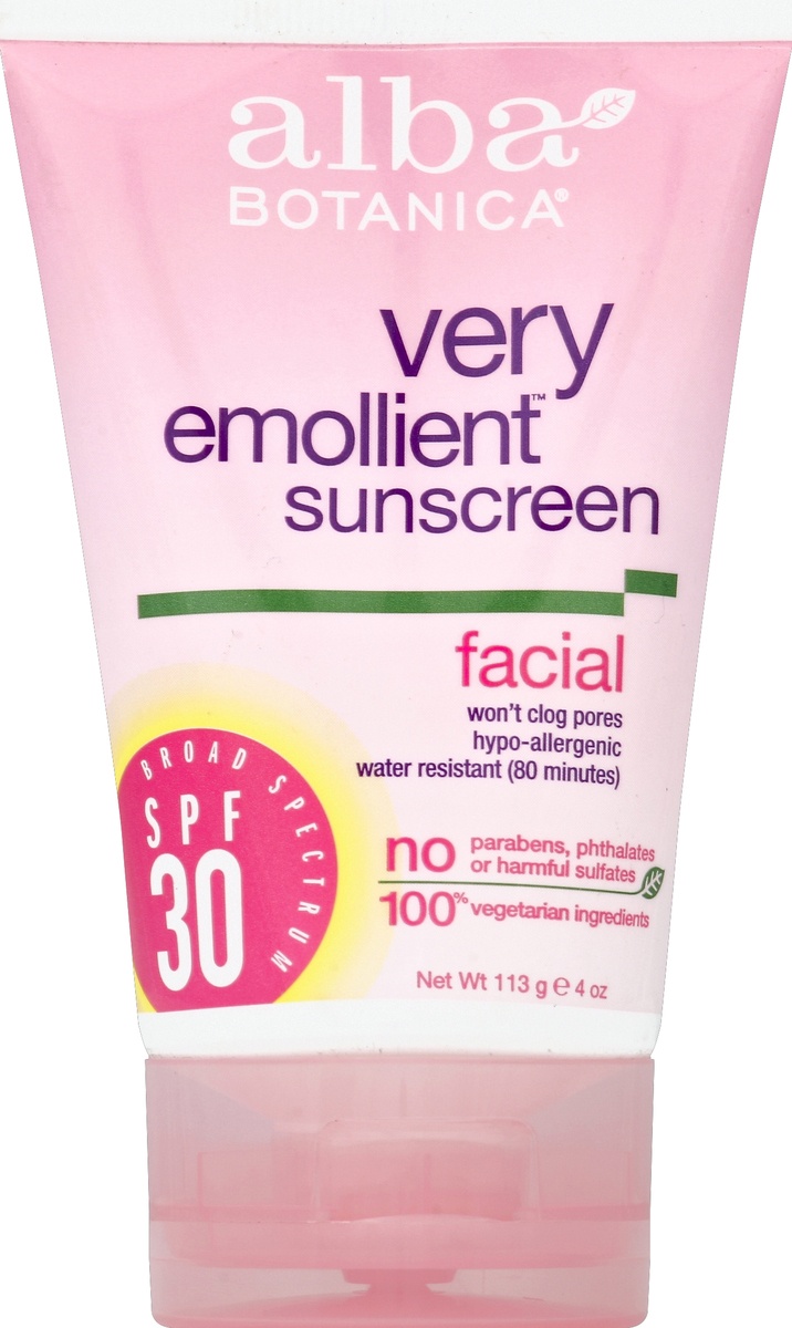 slide 5 of 6, Alba Botanica Sensitive Skin Facial Sunscreen, 4 fl oz