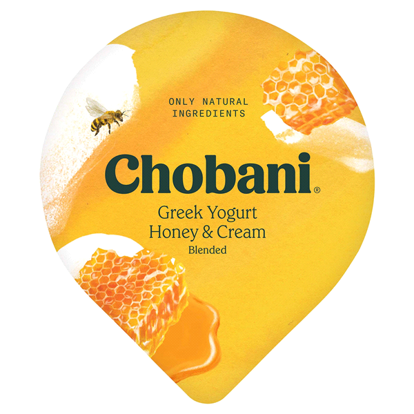 slide 4 of 17, Chobani Whole Milk Honey & Cream Blended Greek Yogurt, 5.3 oz