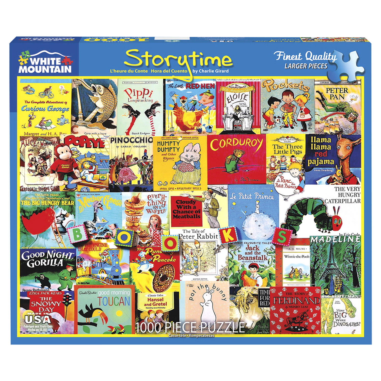 slide 1 of 2, Storytime Puzzle, 1000 pc