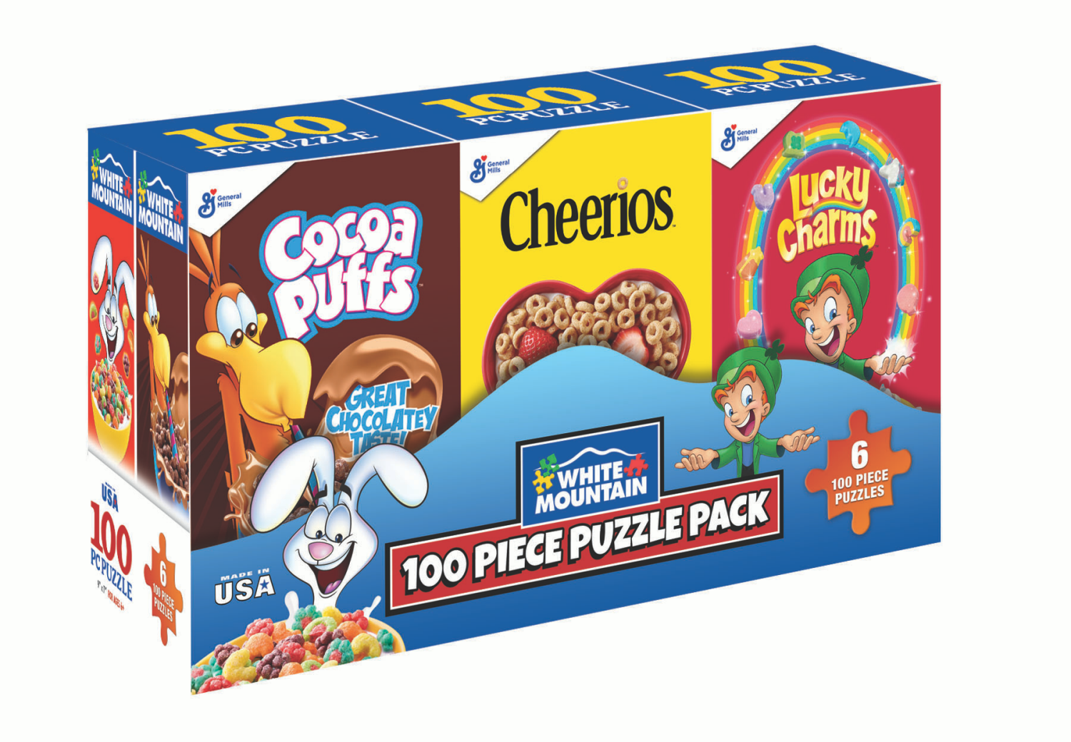 slide 1 of 2, Mini Cereal Boxes Jigsaw Puzzle, 1 ct