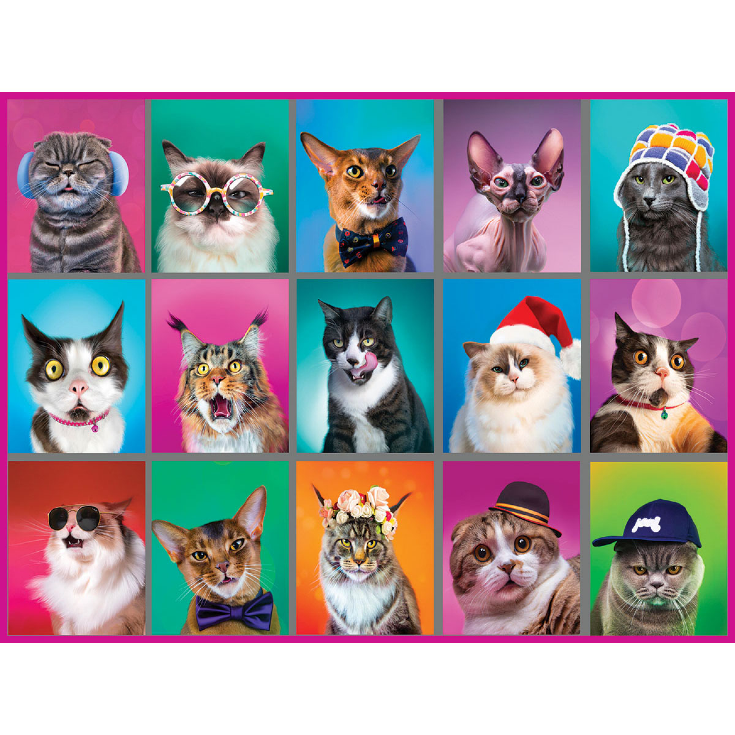 slide 2 of 4, Wmp Animal Assortment 500 Pc, 500 ct