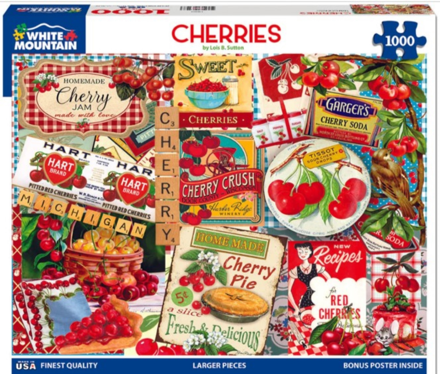 slide 5 of 6, White Mountain Puzzle Fruit Assortment, 1 ct
