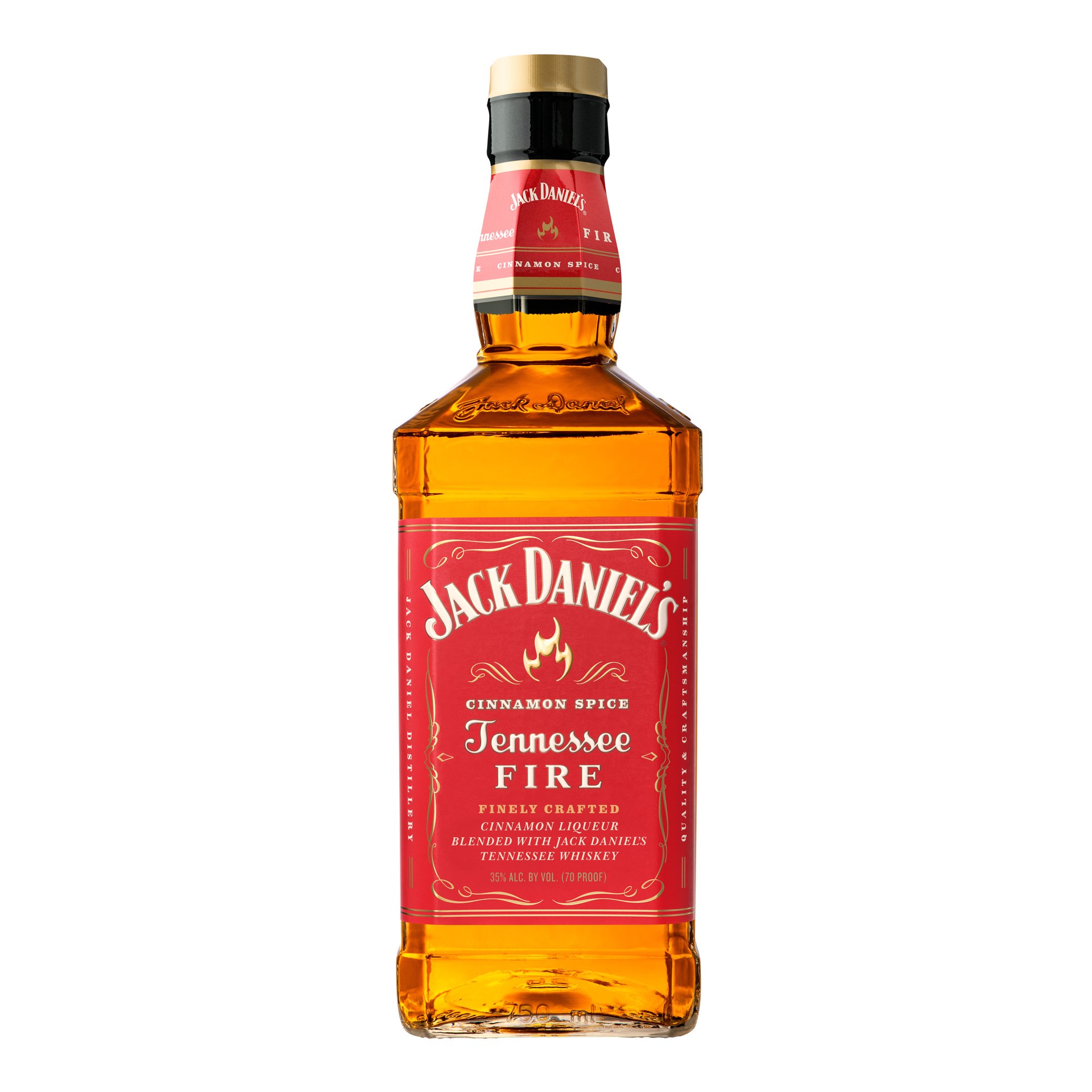 slide 1 of 2, Jack Daniel's Tennessee Fire 750 mL 70 Proof, 750 ml