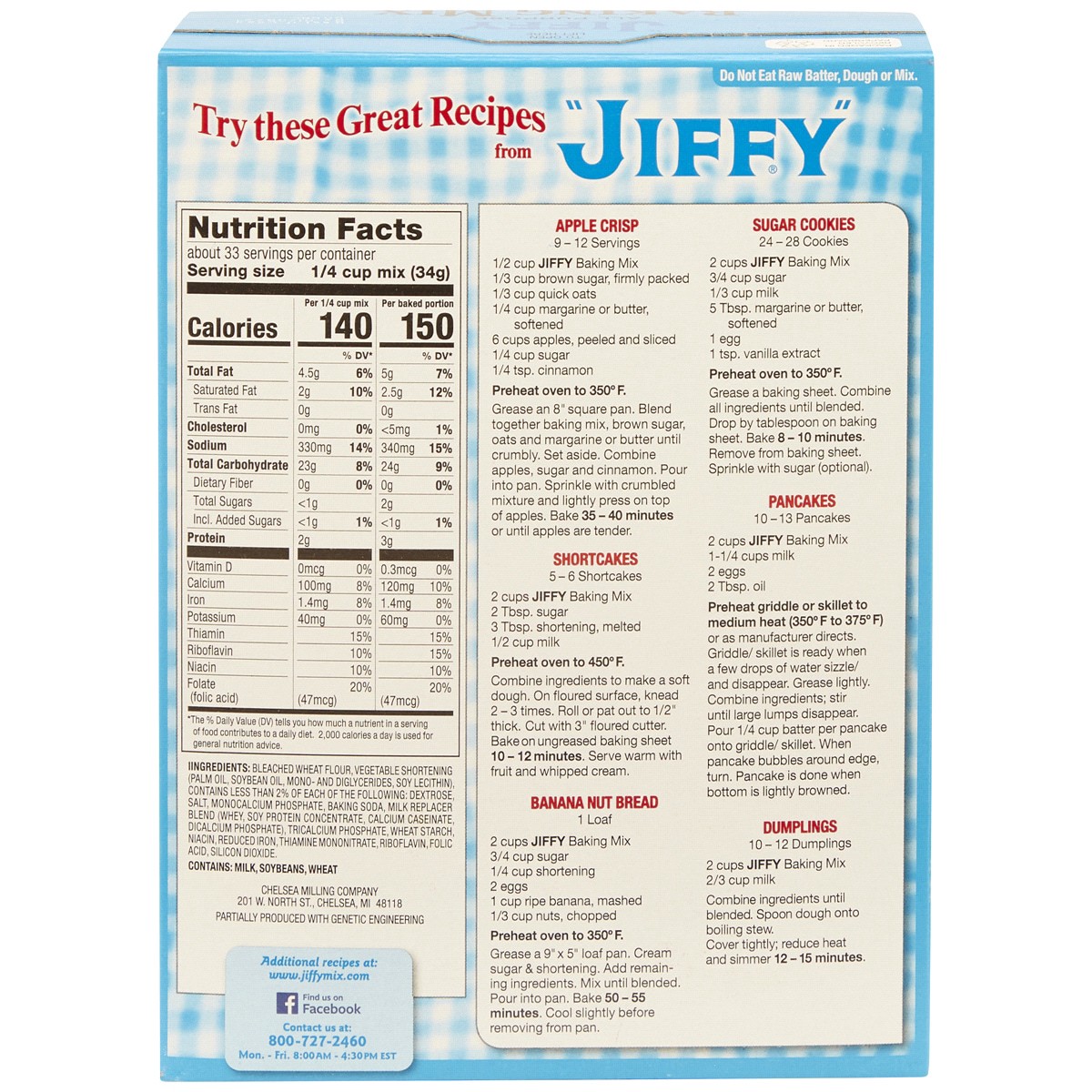 slide 2 of 2, Jiffy All Purpose Baking Mix 40 oz, 40 oz