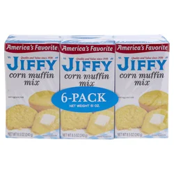 Jiffy Corn Muffin Mix 6 ea