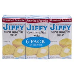 Jiffy Corn Muffin Mix 6 ea