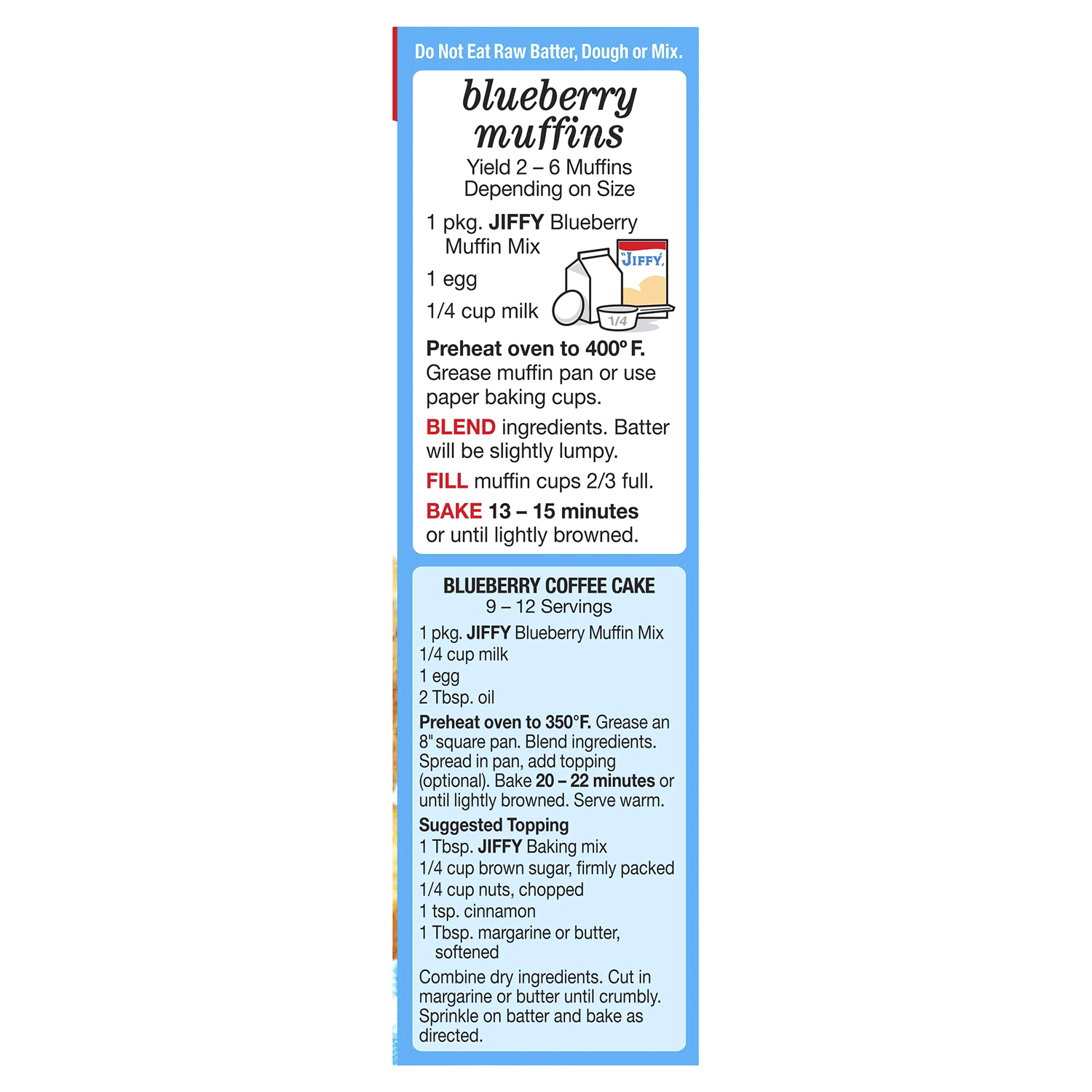 slide 3 of 5, Jiffy Blueberry Muffin Mix, 7 oz, 7 oz