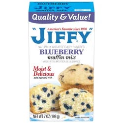 Jiffy Blueberry Muffin Mix, 7 oz