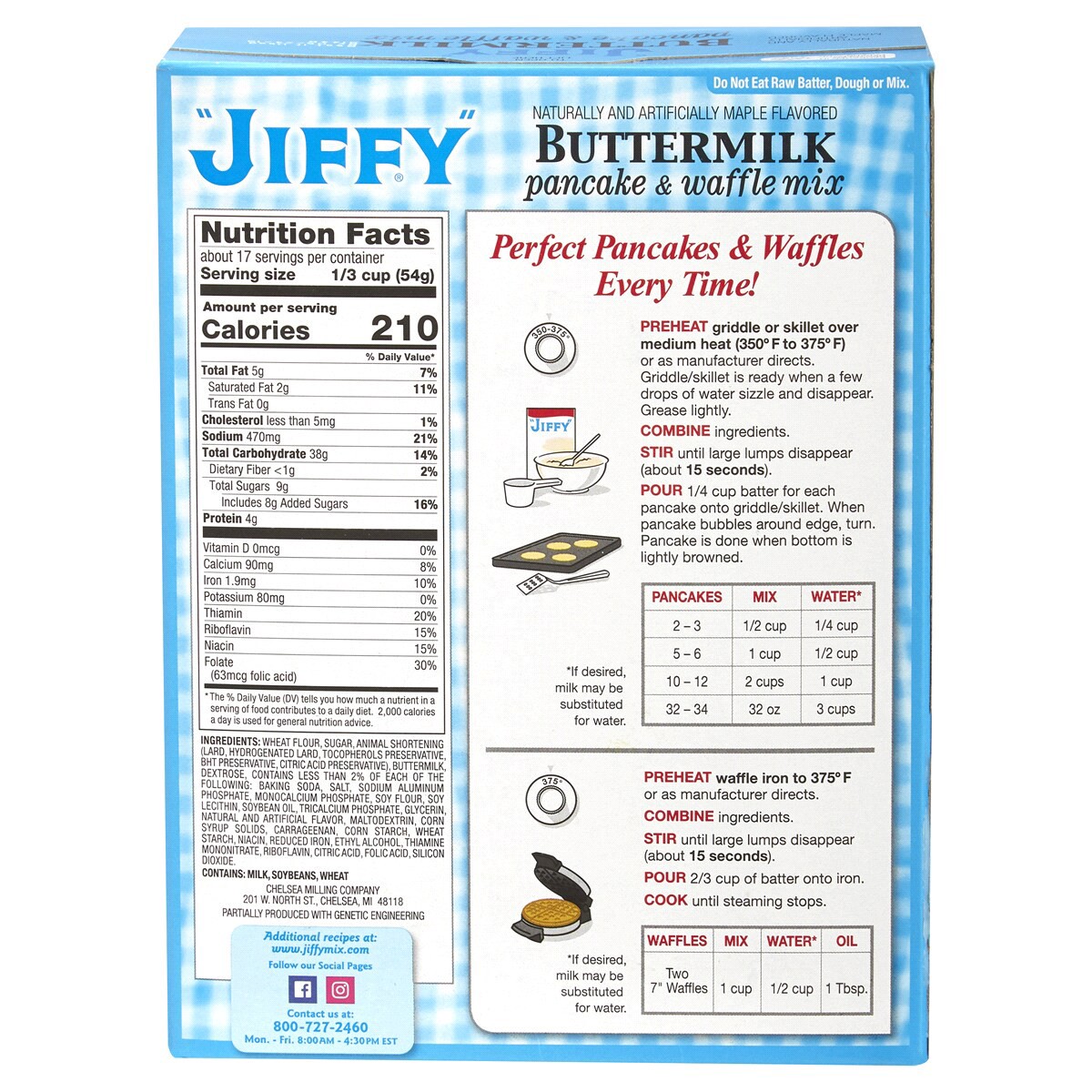 slide 2 of 2, Jiffy Pancake Mix Buttermlk Complete, 32 oz
