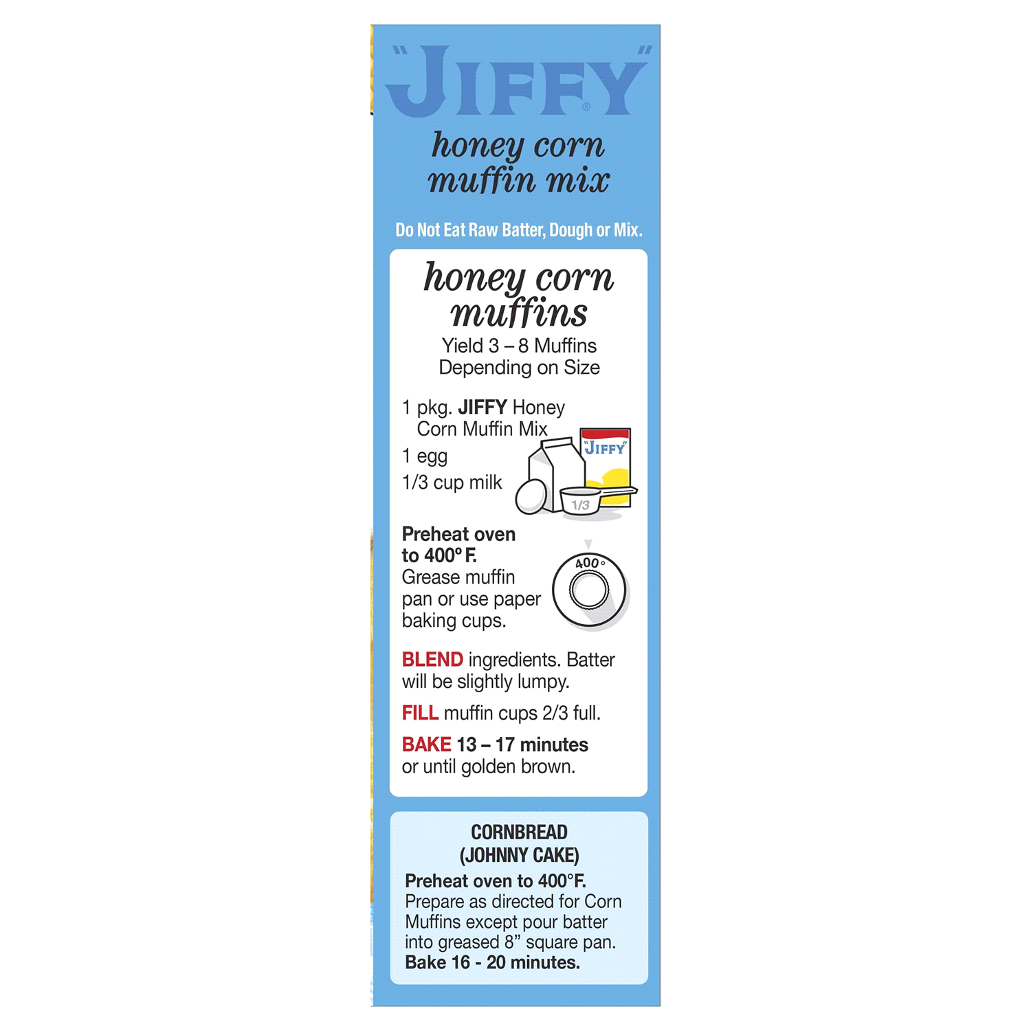 slide 3 of 5, Jiffy Honey Corn Muffin Mix 8.5 oz, 8.5 oz