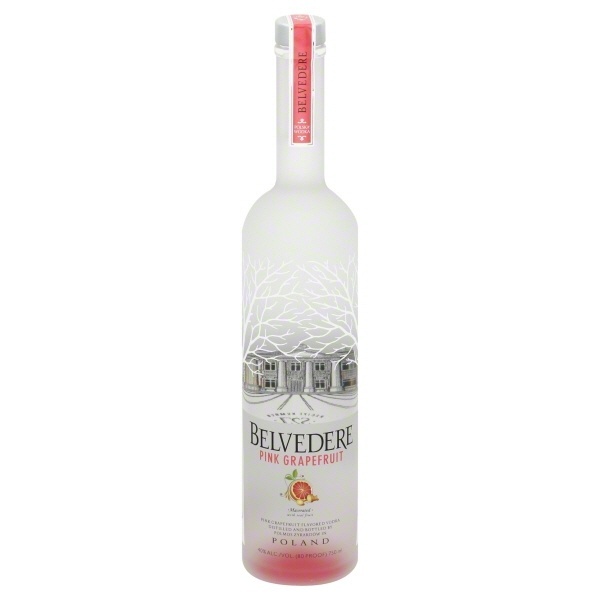 slide 1 of 1, Belvedere Pink Grapefruit Vodka, 750 ml