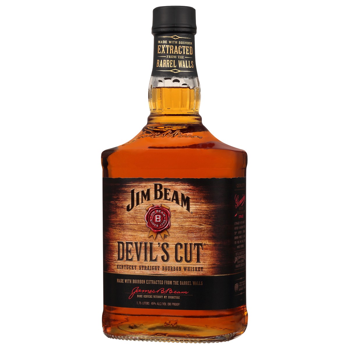 slide 3 of 11, Jim Beam Devil's Cut Kentucky Straight Bourbon Whiskey 1.75 lt, 1.75 liter