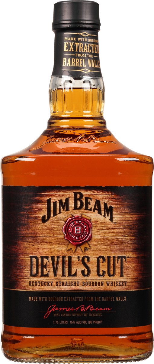 slide 2 of 11, Jim Beam Devil's Cut Kentucky Straight Bourbon Whiskey 1.75 lt, 1.75 liter