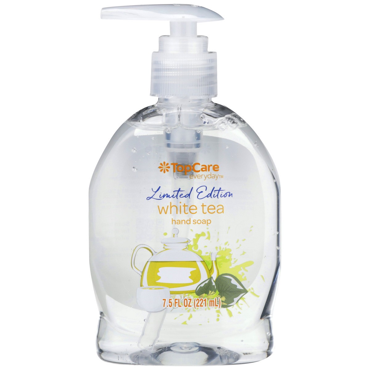 slide 9 of 11, TopCare Hand Soap, White Tea, 7.5 fl oz