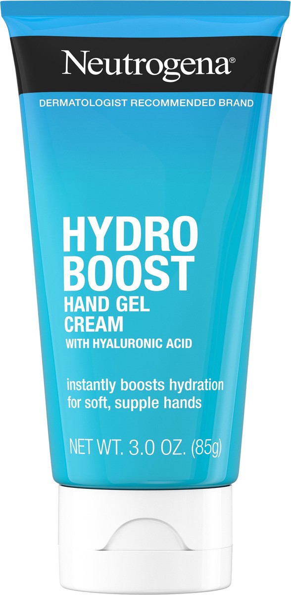slide 5 of 7, Neutrogena Hydro Boost Hydrating Hand Gel Cream with Hyaluronic Acid, 3 oz