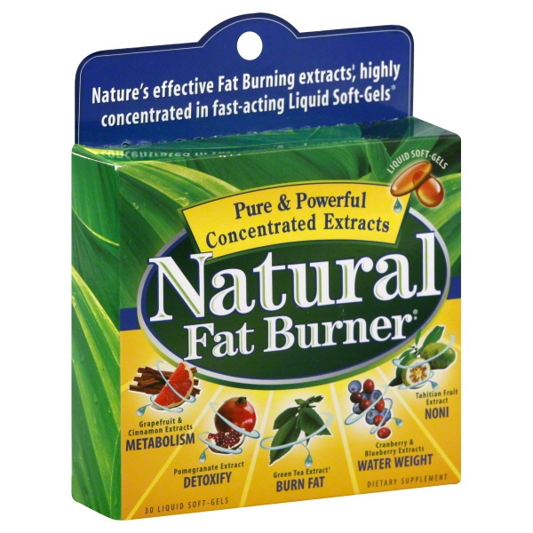 slide 1 of 1, Applied Nutrition Natural Fat Burner Dietary Supplement Liquid Soft-Gels, 30 ct