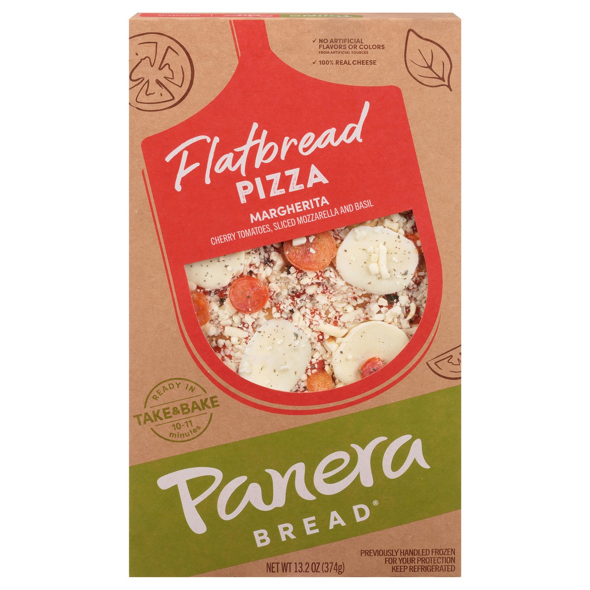slide 1 of 1, Panera Bread Flatbread Margherita Pizza 13.2 oz, 13.2 oz