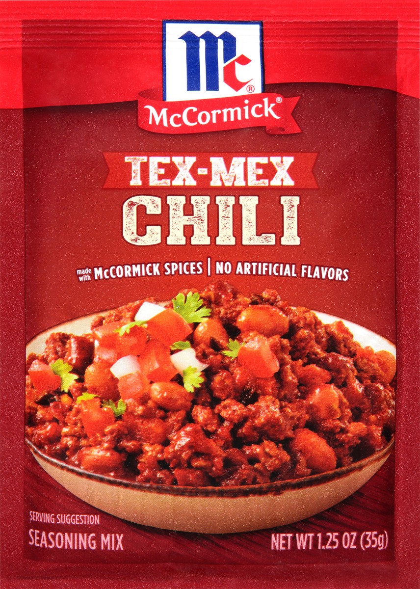 slide 7 of 7, McCormick Chili Seasoning Mix - Tex-Mex, 1.25 oz