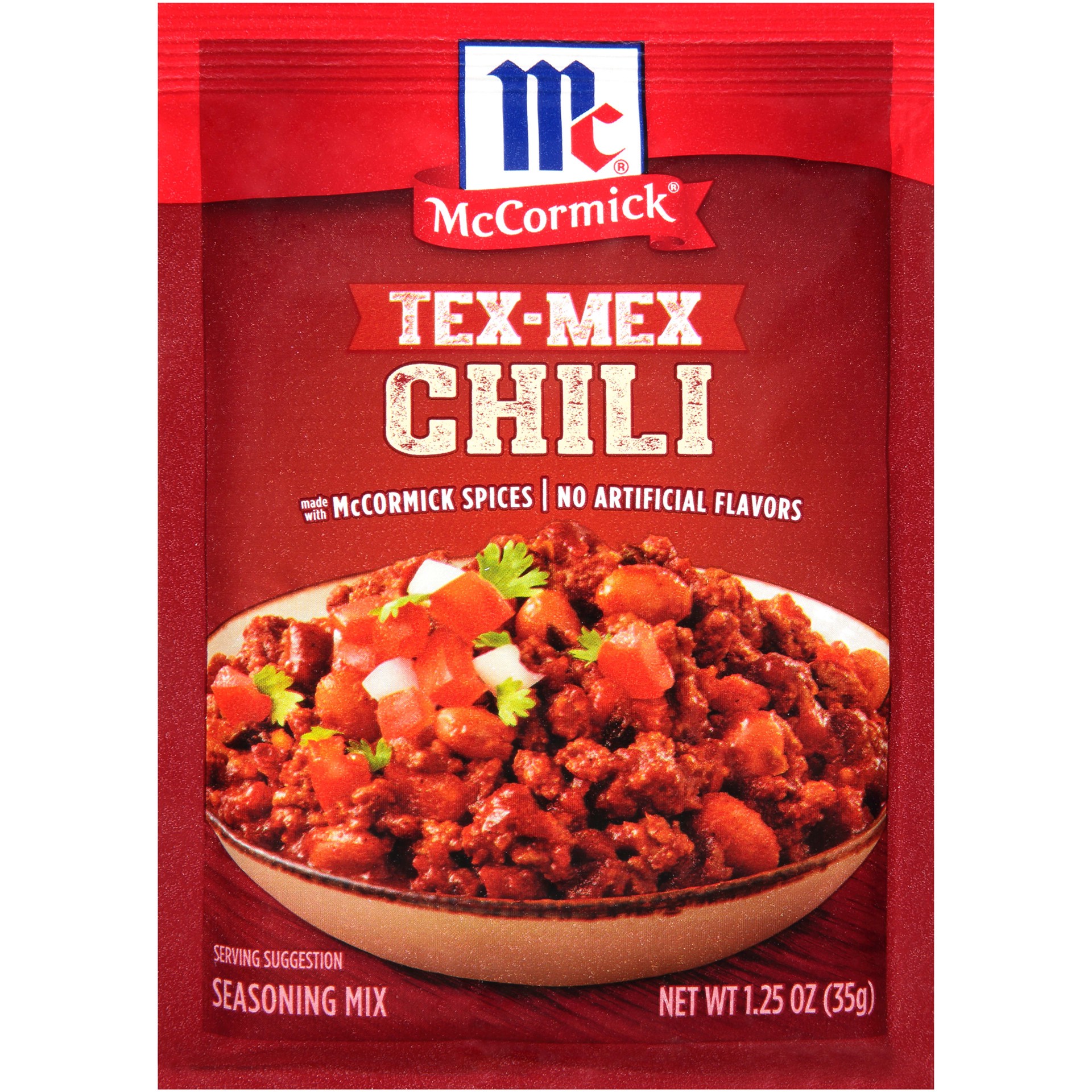 slide 1 of 7, McCormick Chili Seasoning Mix - Tex-Mex, 1.25 oz