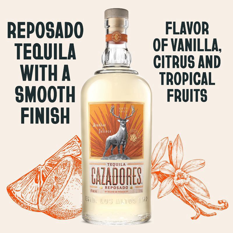 slide 4 of 6, Cazadores Reposado Tequila, 1.75 liter