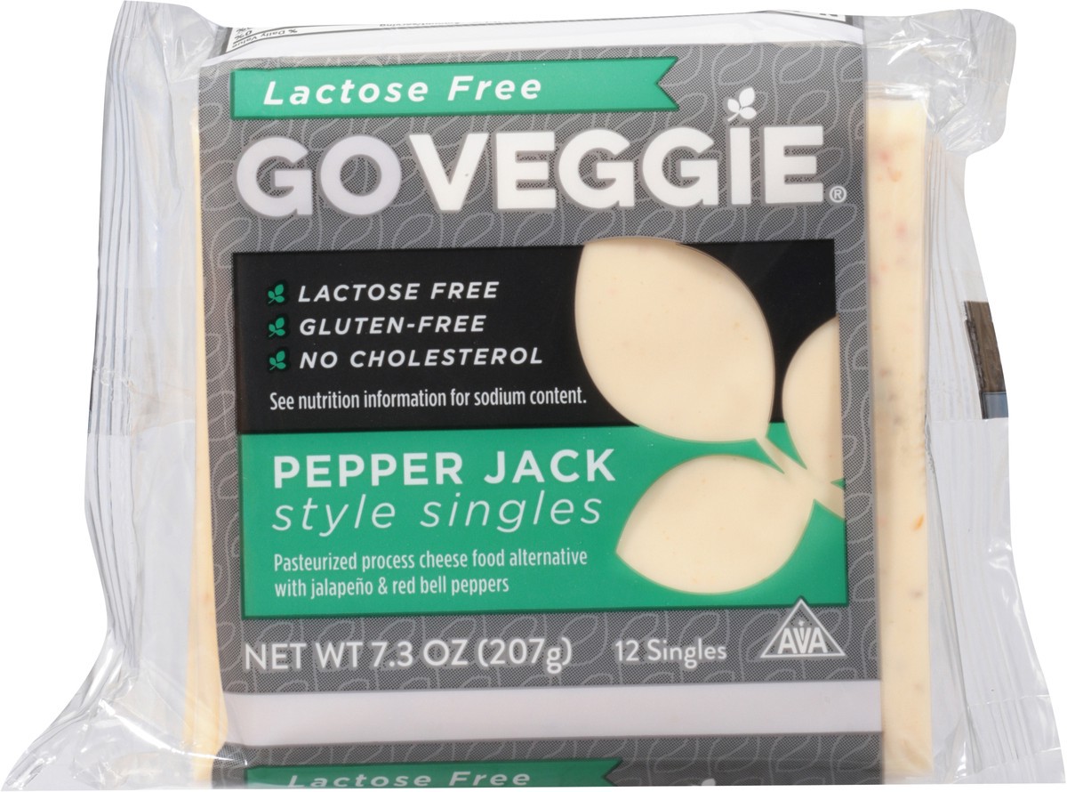 slide 7 of 9, Go Veggie Lactose Free Pepper Jack S, 8 oz