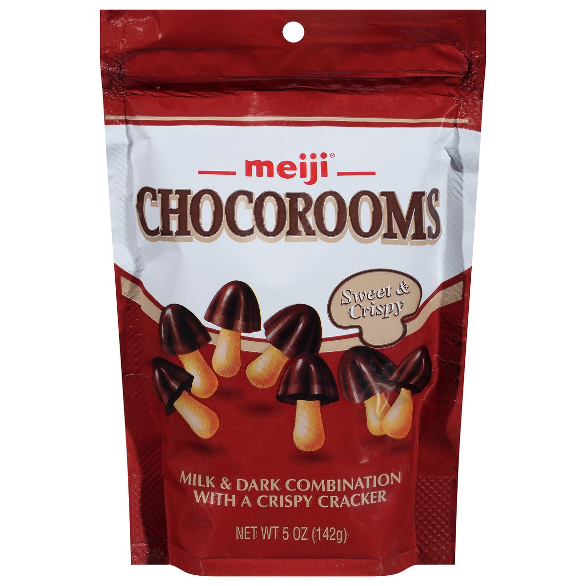 slide 12 of 13, Meiji Chocolate Chocorooms Pouch, 5 oz