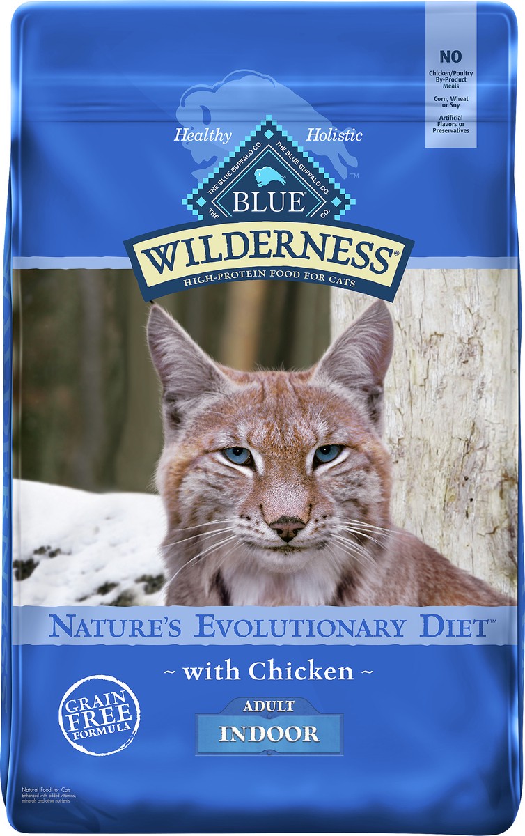 slide 5 of 6, Blue Buffalo Adult Indoor Chicken, 9.5 lb