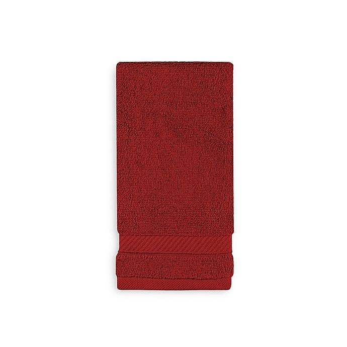 slide 1 of 3, Wamsutta Hygro Duet Fingertip Towel - Wine, 1 ct