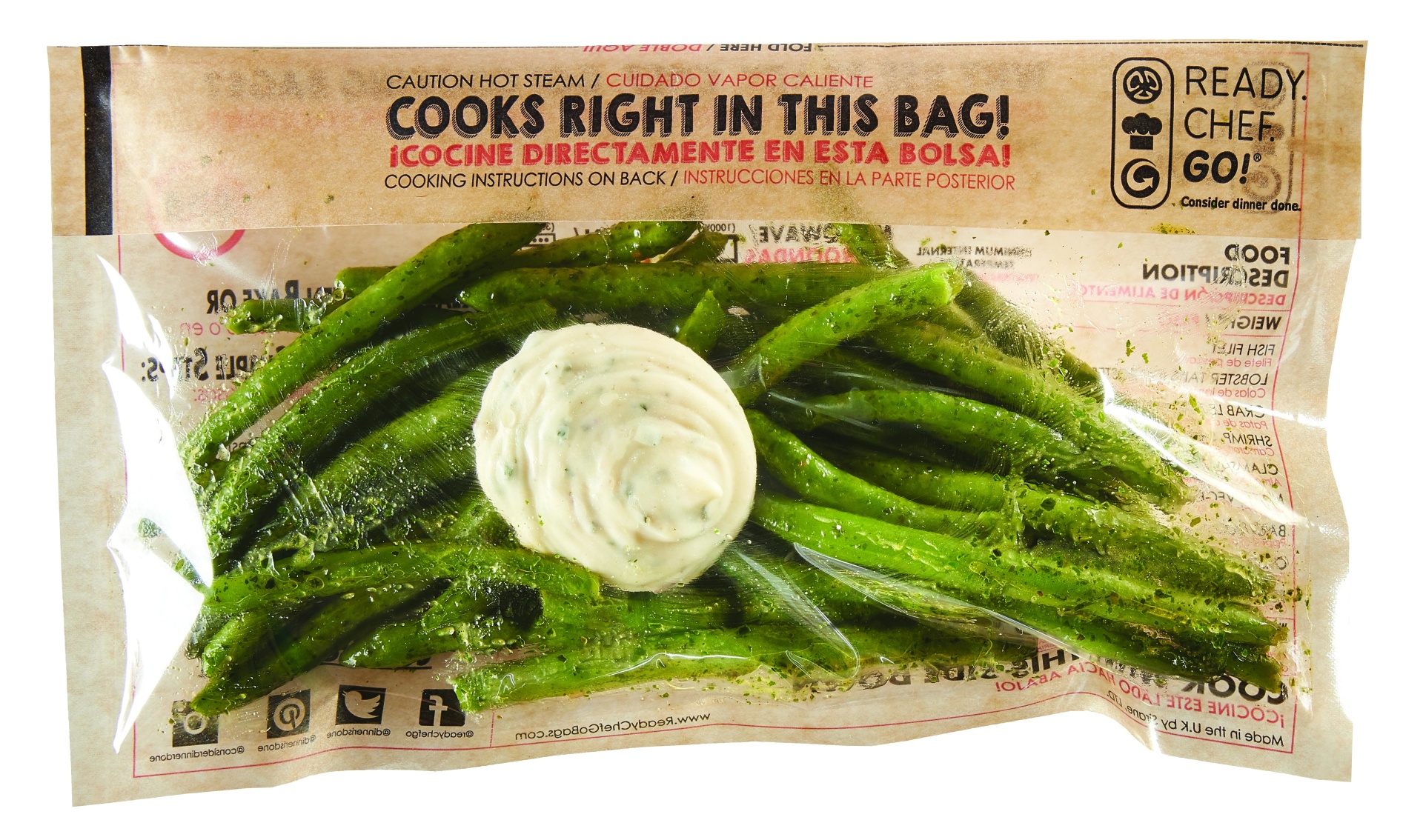 slide 1 of 1, Garlicy Green Beans, 8 oz