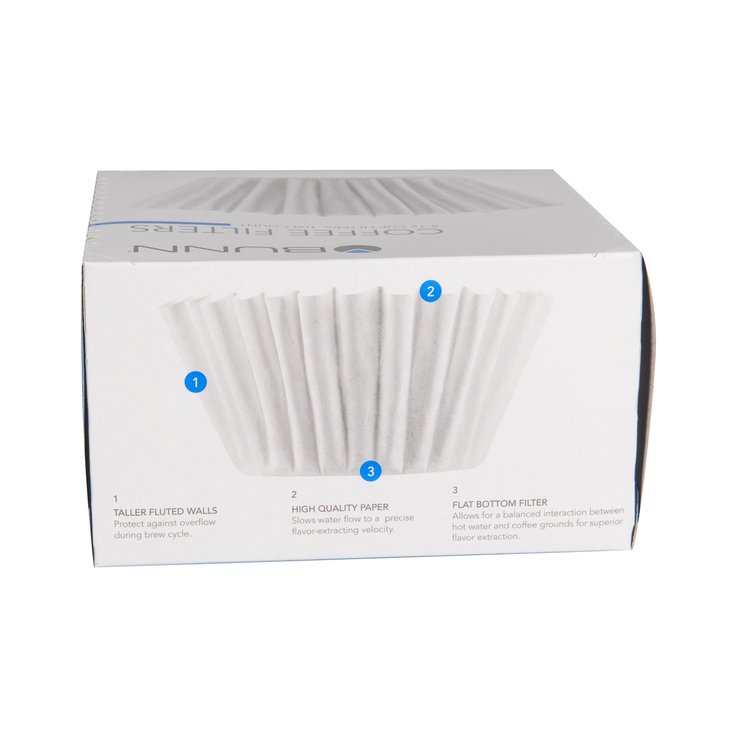 slide 2 of 4, BUNN 8-12 Cup Coffee Filters- 100 ct, 100 ct