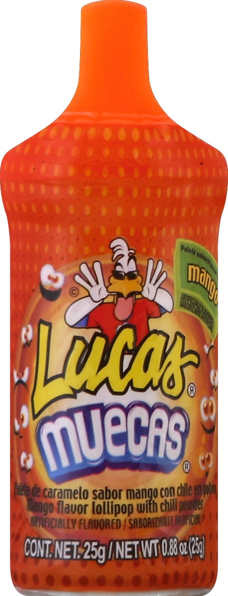 slide 4 of 4, Lucas Muecas Lolipop W/Acidito Chili, 0.88 oz