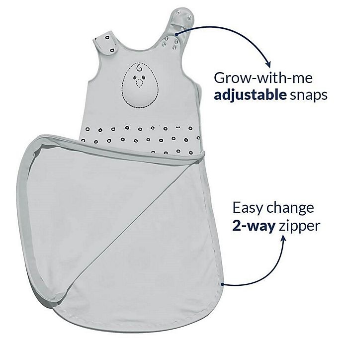 slide 2 of 3, Nested Bean Small Zen Sack Wearable Blanket - Grey, 1 ct