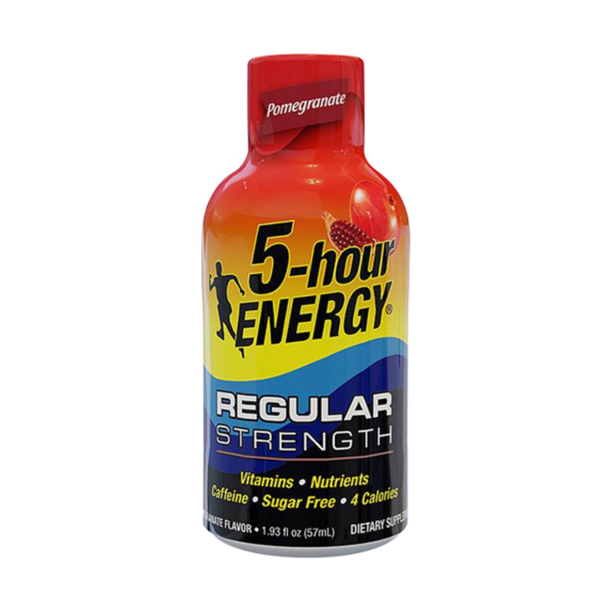 slide 1 of 1, 5-hour ENERGY Shot, Regular Strength, Pomegranate, 1.93 fl oz