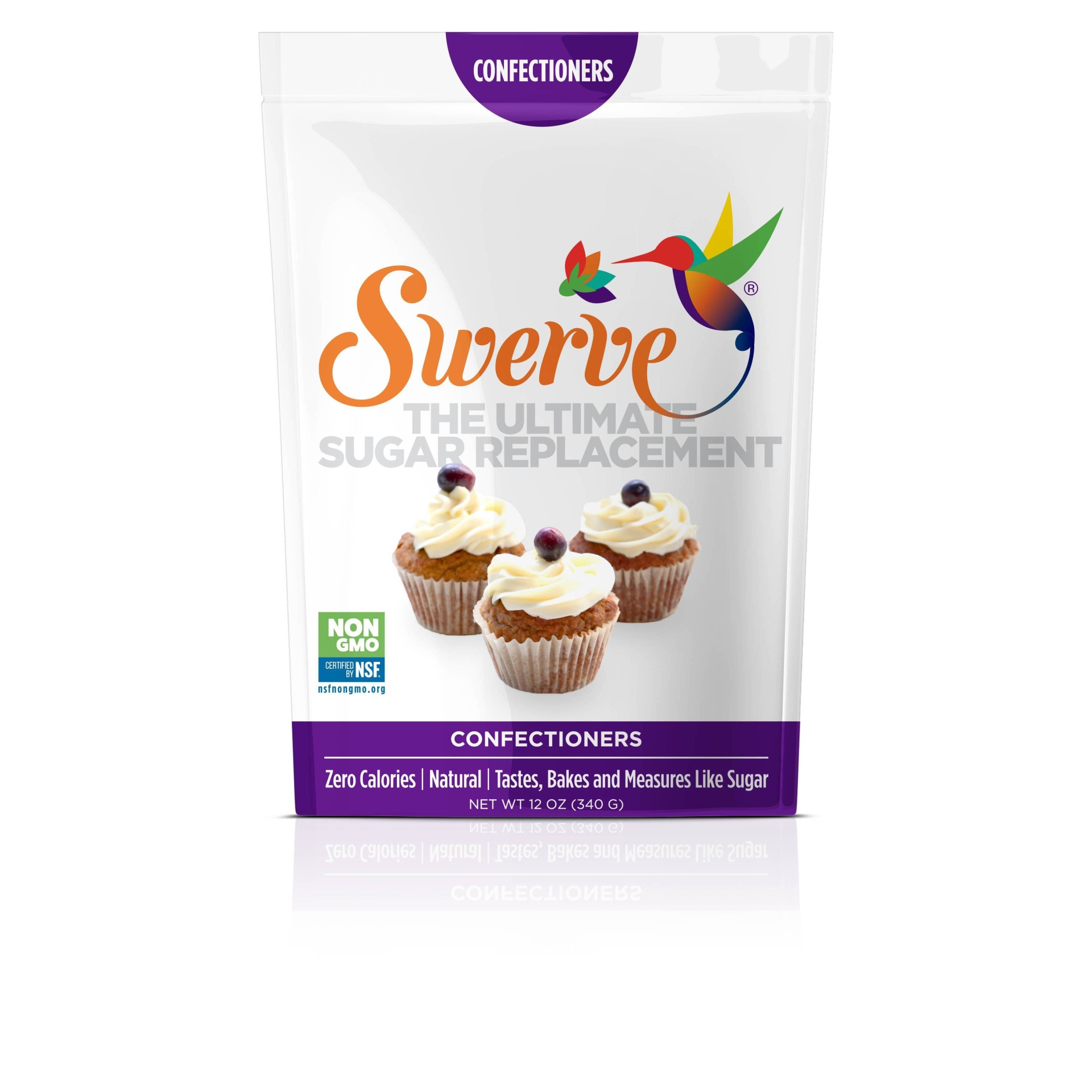 slide 1 of 2, Swerve Alternative Confectioners Sugar, 12 oz